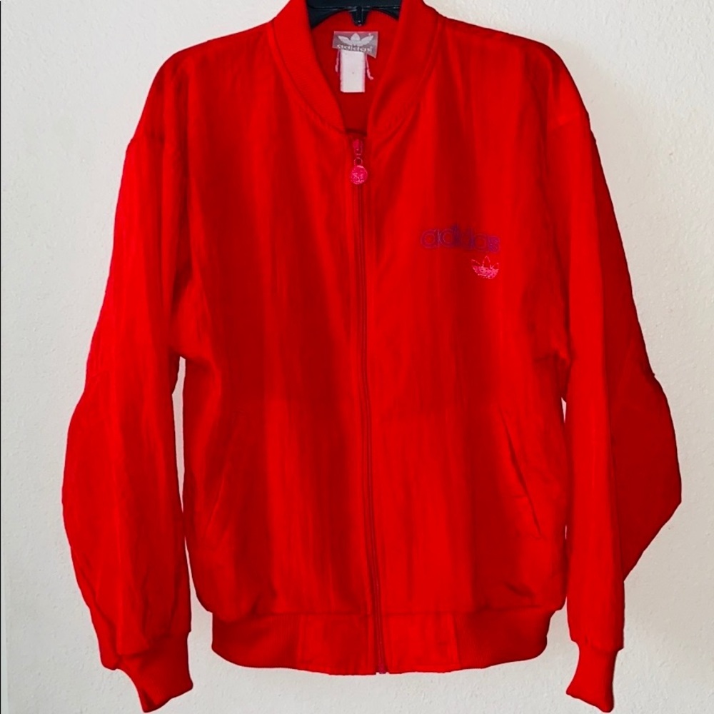 Adidas Originals Rare Vintage Trefoil Windbreaker